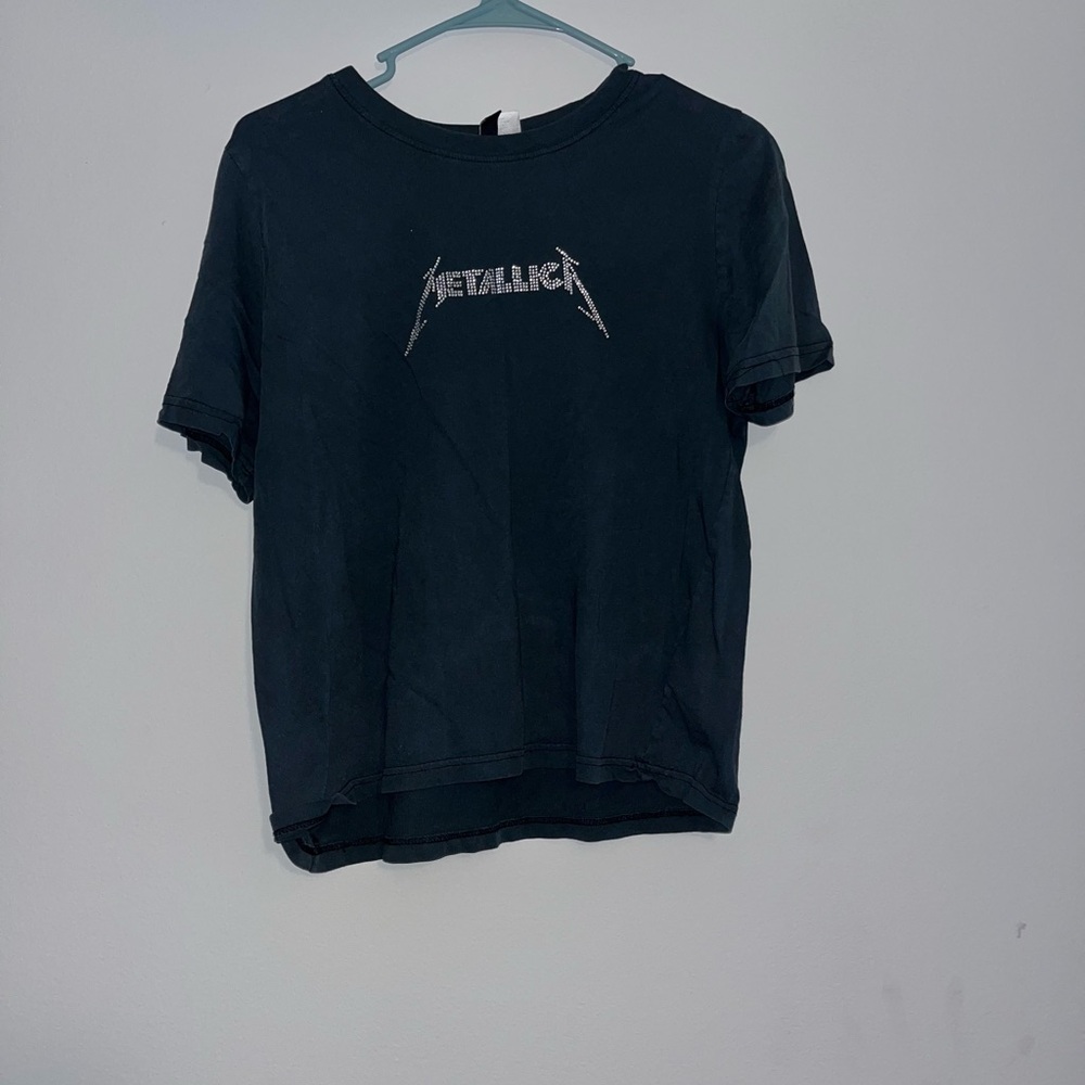 Divided Black Short Sleeve Tee